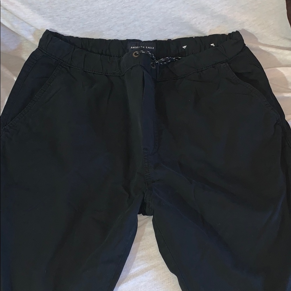 American Eagle Black Joggers